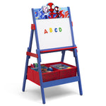 Marvel Spidey and His Amazing Friends Wooden Activity Easel with Storage by Delta Children