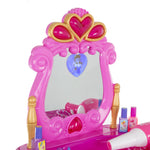 Pretend Play Princess Vanity With Stool, Accessories, Lights, Sounds By