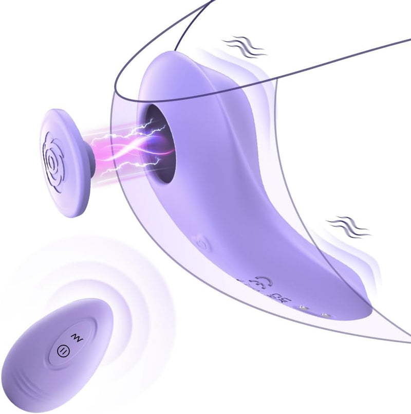 Remote-Control Wearable Panty Vibrator – Dual Motors, Magnetic Clip, 9 Modes