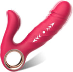 Dual-Action G-Spot & Clitoral Vibrator – Thrusting Dildo with 10 Vibe & 5 Speed Modes