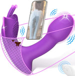 APP-Controlled Wearable Vibrator β Remote Dildo for G-Spot & Panty Play Couples Toy