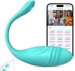 Remote Control Thrusting Egg Vibrator – 3-in-1 Silent Waterproof Vibrator for Couples
