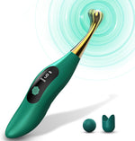 Rechargeable Clitoral & G-Spot Vibrator β 9 Modes, LCD Display, Waterproof Design