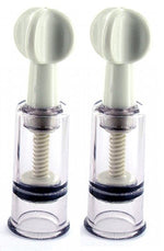 2pcs Manual Vacuum Nipple Corrector Cups for Flat & Inverted Nipples, Set of 2