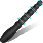 Rechargeable Vibrating Anal Beads – Waterproof Butt Plug & Prostate Massager