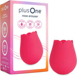 Rose Clitoral Vibrator for Women – Waterproof, Body-Safe Silicone, 10 Pulsing Modes