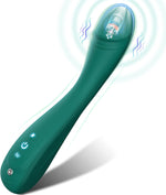G-Spot & Clitoral Vibrator – 7 Modes, Powerful Wand Massager for Couples (Green)