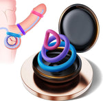 Silicone Penis Ring Set – 3 Sizes for Enhanced Erection & Lasting Pleasure