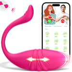 Remote Control Thrusting G-Spot Vibrator – Wearable APP & 9 Modes for Couples & Solo