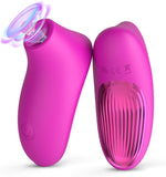 Rose Clitoral Suction Vibrator - 10 Modes, Quiet & Powerful Stimulator for Women
