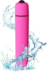 Waterproof Mini Bullet Vibrator – 10-Mode Personal Massager for Clitoral & G-Spot