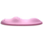 The Pulse Slider 28X Pulsing & Vibrating Silicone Pad W/Remote For Women & Couples. Waterproof And Rechargeable Pad, Hands-Free Stimulation. 4 Piece Set, Pink.