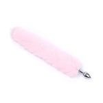 Sexy Cat Tail Fox Tail Cosplay Anal Plug Anal Butt Plug Adult Sex Toys For Women Men Couple Stainless Steel Anal Plug Small 18"