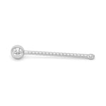 Short Stainless Steel Urethral Sounds Metal Penis Plug With Multi Beads Dilator Masturbation Rod Stimulation For Men Urethral Plug Exercise Expanding Massage(10Mm)