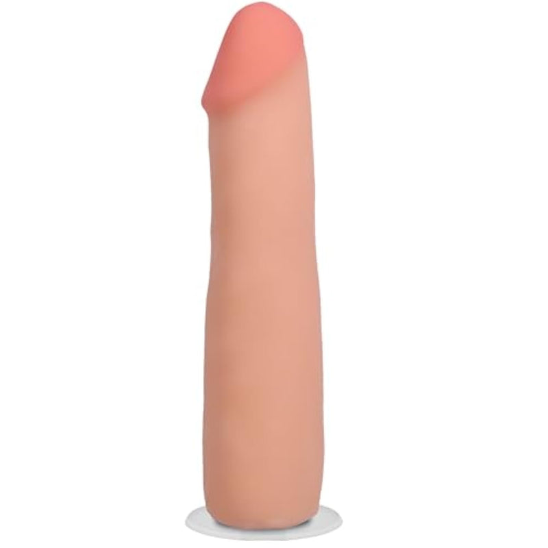 Doc Johnson The Realistic Dildo - 7 Inch ULTRASKYN Dong with Removable Vac-U-Lock Suction Cup - F-Machine and Harness Compatible Dildo - for Adults Only, Vanilla