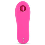 Sweet Vibes Kissed Smooth Silicone Massager, 10 Vibrating Modes, Whisper Quiet, Usb Rechargeable, Flexible Grip (Pink)