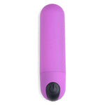 Bang Powerful Vibrating Bullet With Remote Control - Purple