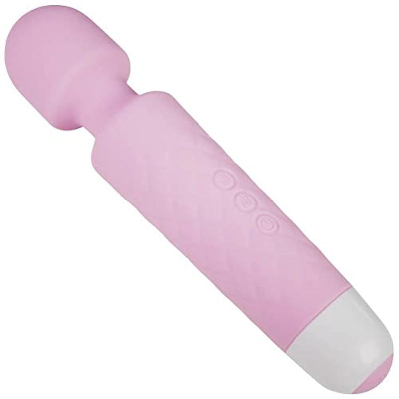 Rechargeable Wand Vibrator Hypoallergenic Silicone 20 Vibrational Patterns Sex Toy For Women Men Couples Clitoral Stimulation Penis Balls Nipples Versatile
