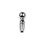 Stainless Steel Plug Penis Ring Dilator Sex Toys Dilator Urethral Sounds Dilator Urethra Hollow Adult Gifts Anal Expand(8Mm)