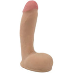 Cyberskin Squirtz Dildo Sex Toy, Silicone Ultimate Soft And Firm Inner Core, Realistic Vein And Balls, Body Safe No Odor, 8.5 Inch, 1 Pound