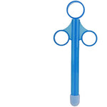 Lube Applicator Syringe With Silicone Cap - Personal Lubricant Shooter - Reusable & Durable - 2 Pack - Discreet Packaging