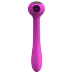 Ultimate Bendable Vibrator - Dual Stimulation G-Spot And Clitoris Pleasure - 8 Vibration Modes, 3 Flickering Speeds - Rechargeable Silicone Toy - Customizable Shape - Expert Oral Sex Partner