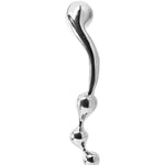Stainless Steel P-Spot, G-Spot Massager With Lube 1Oz | G-Spot Massager | Adult Sex Toys | Prostate Massager