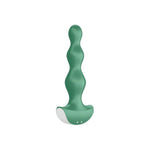 Lolli-Plug 2 Anal Vibrator - Vibrating Anal Plug, Round Shaped Beads With Increasing Diameter And Wide Base - Suitable For Beginners, Waterproof, Rechargeable (Green)