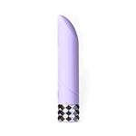 Purple Crystal Gem Supercharged Bullet Vibrator for Intimate Pleasure