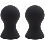 Silicone Nipple Suckers For Women – Soft Suction Cups For Nipple Stimulation & Breast Sensitivity – Gentle Adult Toy For Foreplay, Bdsm, Massage & Solo Play – Reusable Silicone Sex Toy (Black)