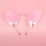 12Pcs Bdsm Kit Toys Sex Bondage Restraints Butt Plug Tail Cat Ears Nipple Clamps Blindfold Handcuffs Collar Paddle Anal Butt Plug Sex Toys For Couple (Pink)