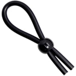 Adjustable Beaded Cock Lasso Penis Ring & Scrotum Ring - Adult Toys For Men, Strong Elastic Tube, Multiple Positioning Options, Single, Double, Triple Bead Options, Aids Stronger Erections