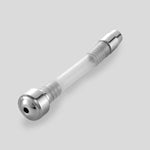 Penis Plug With Chastity Belt Stainless Steel Silicone Tubing Urethra Sound Dilator Stimulation Masturbation Orgasm Rod Cock Sex Toy (Round)