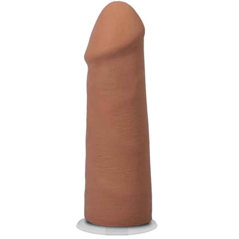 Doc Johnson The Realistic Dildo - 5 Inch ULTRASKYN Dong with Removable Vac-U-Lock Suction Cup - F-Machine and Harness Compatible Dildo - for Adults Only, Caramel