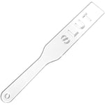 Acrylic Transparent Spanking Paddle For Sexual Abuse, With Durable Smooth Sturdy For Adult Sex Toys, Sex Flogger, Sm Tool For Couple/Women/Gay,Sex Play Paddle Bdsm,Slut,Love,Heart (Slut)