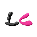 Edge 2 Prostate Massager Vibrator For Male + Dolce Clitoris & G-Spot Vibrating Adult Sex Toy Game For Couple Play