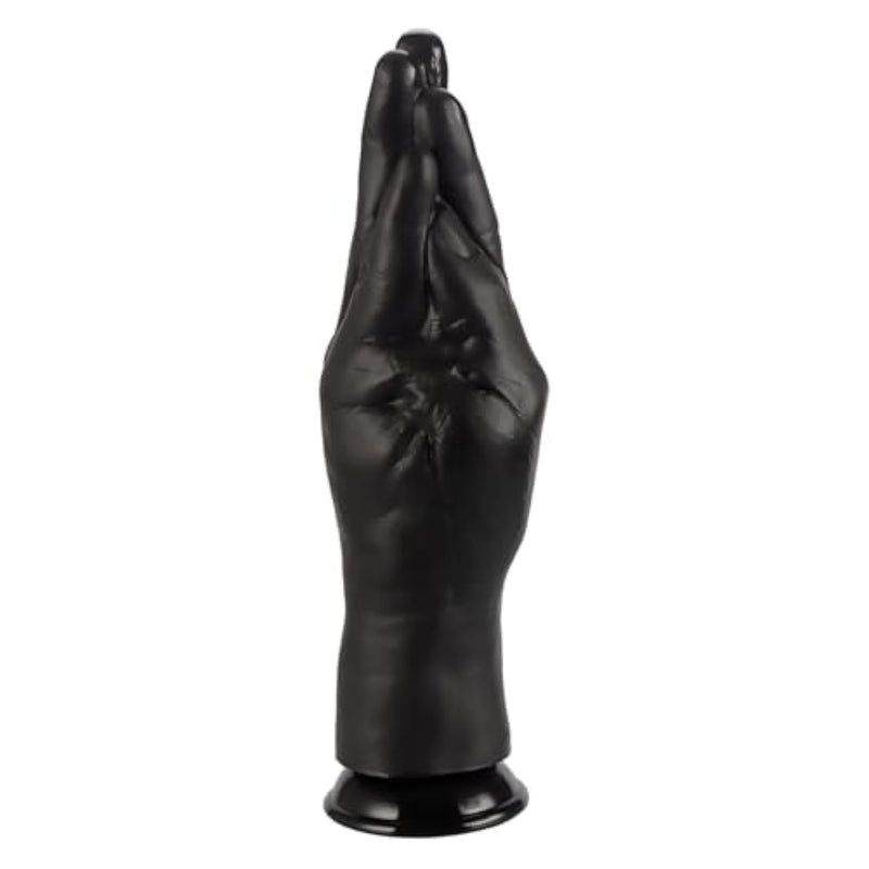 Realistic Hand Dildo Butt Plug: 8.46 Inch Hand Anal Plug Fist Butt Plug, Huge Thick Anal Plug Anal Dildo With Strong Suction Cup, Anal Dilator Vaginal Anal Stimulation Sex Toy For Men Women (Black)