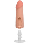 Doc Johnson The Realistic Dildo - 5 Inch ULTRASKYN Dong with Removable Vac-U-Lock Suction Cup - F-Machine and Harness Compatible Dildo - for Adults Only, Vanilla