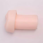 Male Penis Pump Attachment Pussy Model, Realistic Enlargement Sleeve Penis Enlarge Vacuum Cup Accessory For Male Masturbation Fake Vaginal Penis Pump Seal Blowjob Sleeve