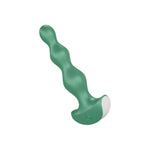 Lolli-Plug 2 Anal Vibrator - Vibrating Anal Plug, Round Shaped Beads With Increasing Diameter And Wide Base - Suitable For Beginners, Waterproof, Rechargeable (Green)