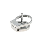 Chastity Cage, Lightweight Chastity Cage Body-Stainless Steel Penis Cage For Men Invisible Lock Adult Abstinence Penis Bondage Adult Sex Toy (40Mm/1.57In)