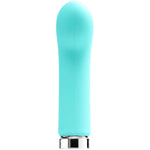 Gee Plus Vibrator, Rechargeable G-Spot Vibe, Silicone Round Head, Submersible Adult Sex Toy, 10 Powerful Vibration Modes (Turquoise)