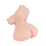 Sex Doll Torso Portable 4.8lb Pocket Pussy 1:2 Waist-to-Hip Ratio Sex Toy