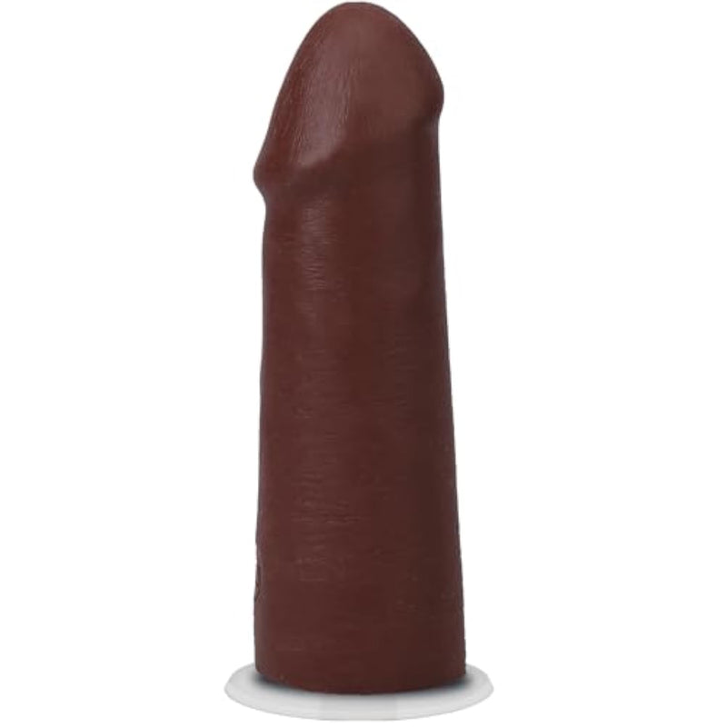 Doc Johnson The Realistic Dildo - 5 Inch ULTRASKYN Dong with Removable Vac-U-Lock Suction Cup - F-Machine and Harness Compatible Dildo - for Adults Only, Chocolate