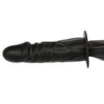 Sm Flogger Sex Flogger&Dildo 2-In-1 Leather Whip Sex Toy Binding Sex Spanking Whip Sexual Abuse Bdsm Fetish Flirting Slave Sex Whip Role Playing And Binding Sex Games
