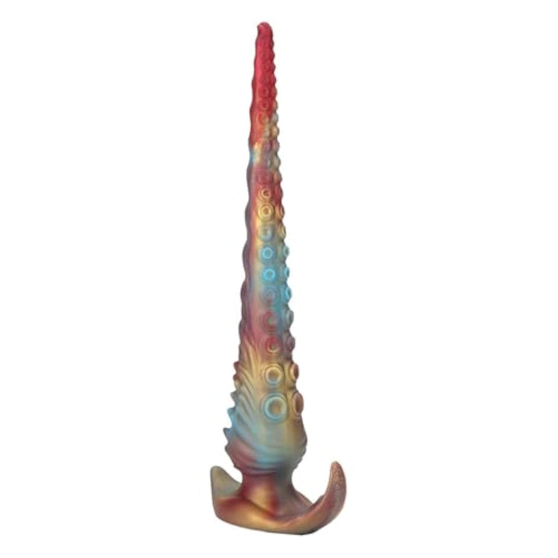 Extra Long Tentacle Dildo For Prostate Massage Silicone Anal Dildo For Anal Training Male And Female Monster Butt Plugs Adult Sex Toys (L)