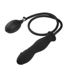 Silicone Inflatable Anal Plug Expandable Vestibule Dilator Female Masturbator Soft Inflatable Dildo Enema Training Butt Plugs Sex Toys Anal Pump Plug Adult Erotic Tools For Men Women Bedroom Bdsm Game