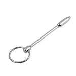 Metal Smooth Urethral Sounds Catheter Plug Stainless Steel Urethral Masturbation Rod With Penis Cock Rings