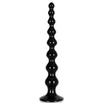 10Inch Long Anal Dildo Sex Toy - Long Anal Plug With 8 Gradual Large Beads - Flexible Long Anal Beads With Strong Suction Cup, Vaginal Anus Dilator Prostate Massage For Men Women (S)