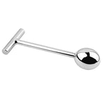 Metal Pull Rod Anal Plug Butt Trainer Metal Butt Plug S&M Adult Anal Plugs Woman Men Sex Gifts Things(23Mm)